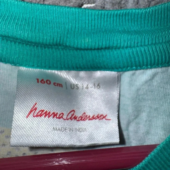 Hanna Andersson Adventures of Summer Animal Print T Shirt Dress 14-16 Kids - Picture 3 of 15